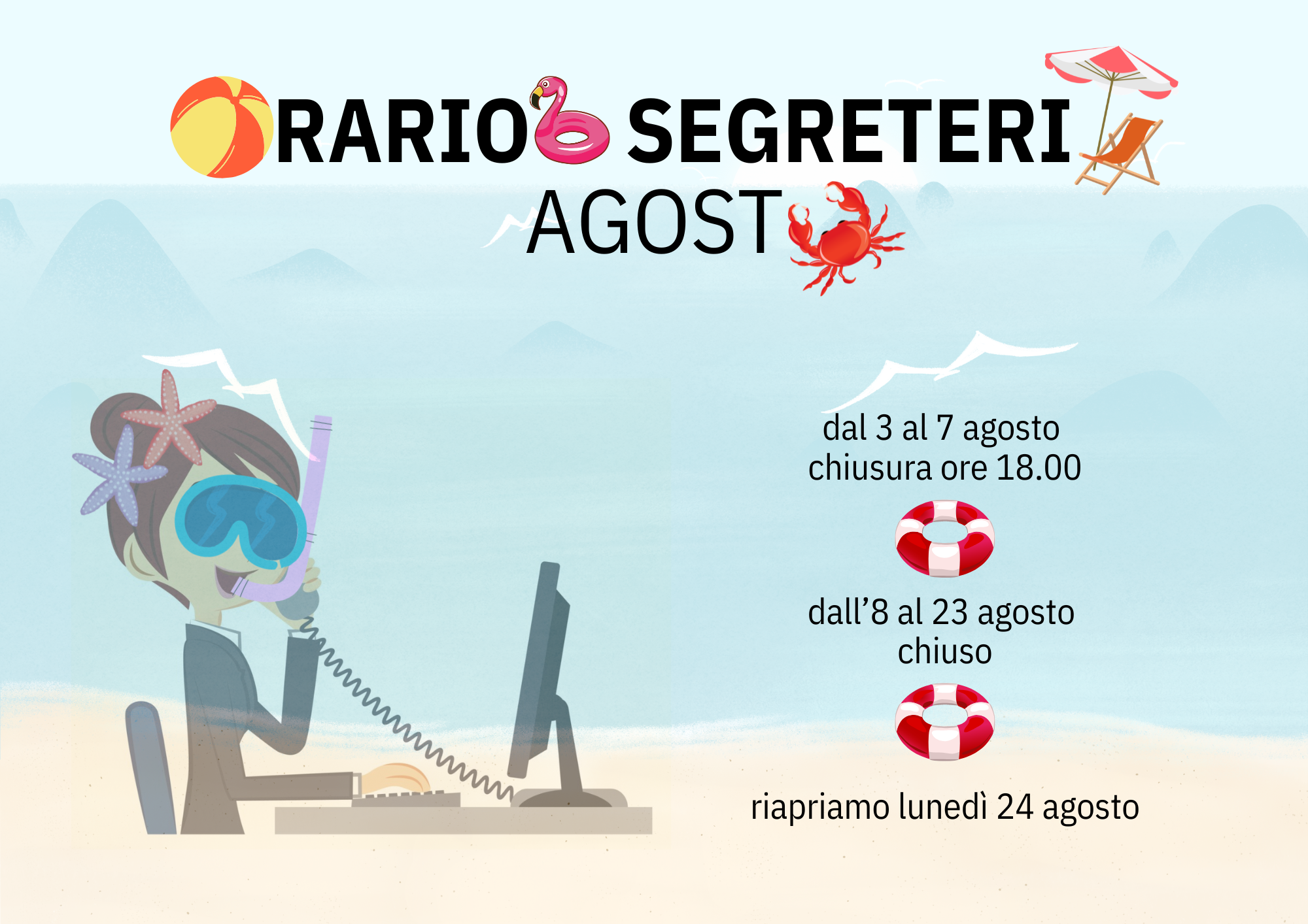 AGOSTO CHIUSURA