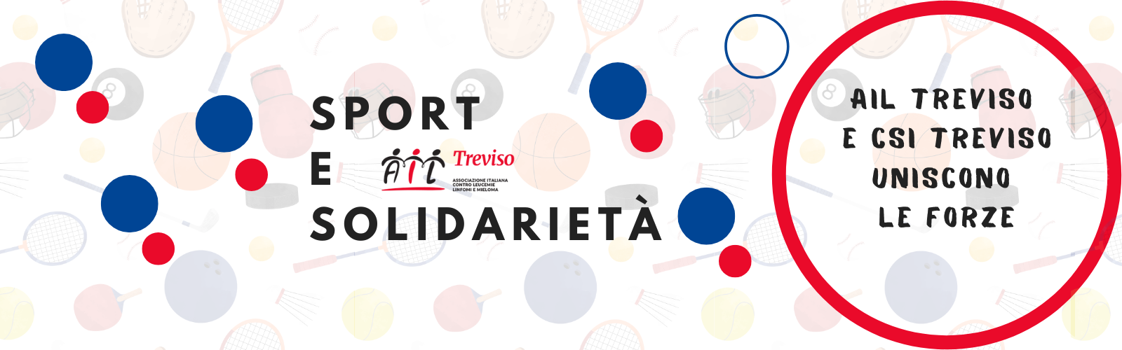 Sport e solidarietà: al via la partnership benefica tra AIL e CSI Treviso