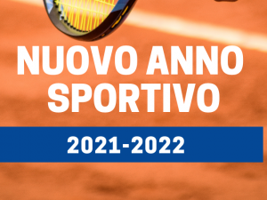 Nuovo anno sportivo 2021/2022