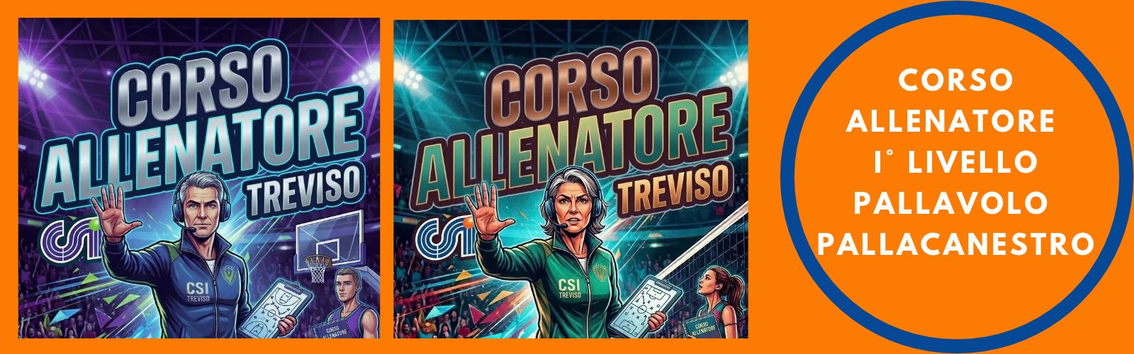 Corsi allenatore 1° livello – Pallavolo e pallacanestro